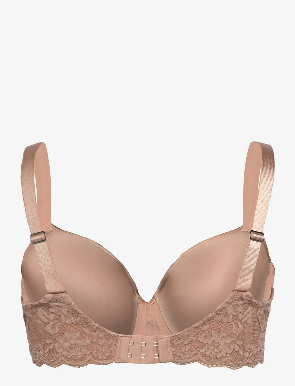 Lindex - Bra Vejde Shiny micro - po marškinėliais dėvimos liemenėlės - beige - 2