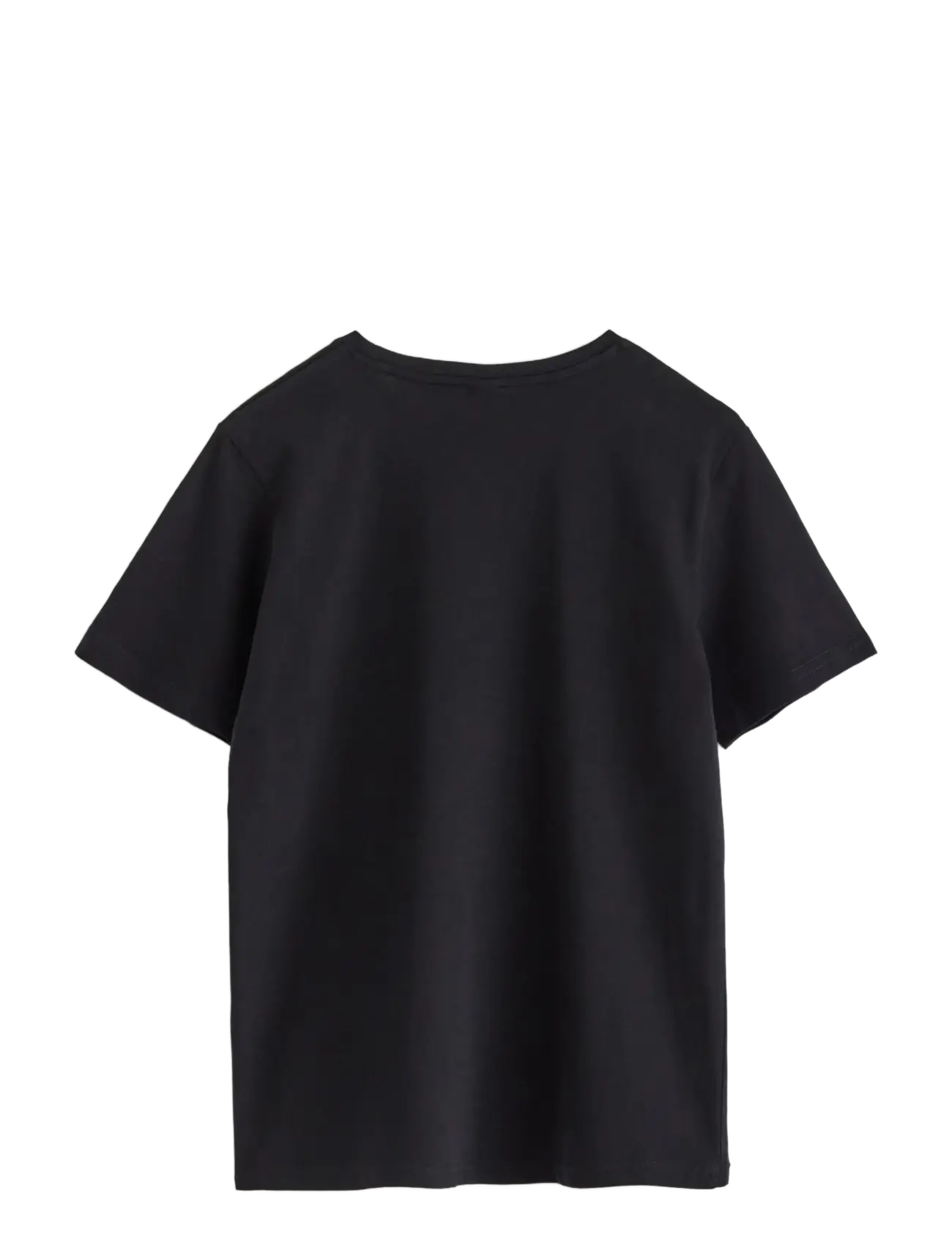 Lindex - T shirt regular solid - kurzärmelige - black - 2