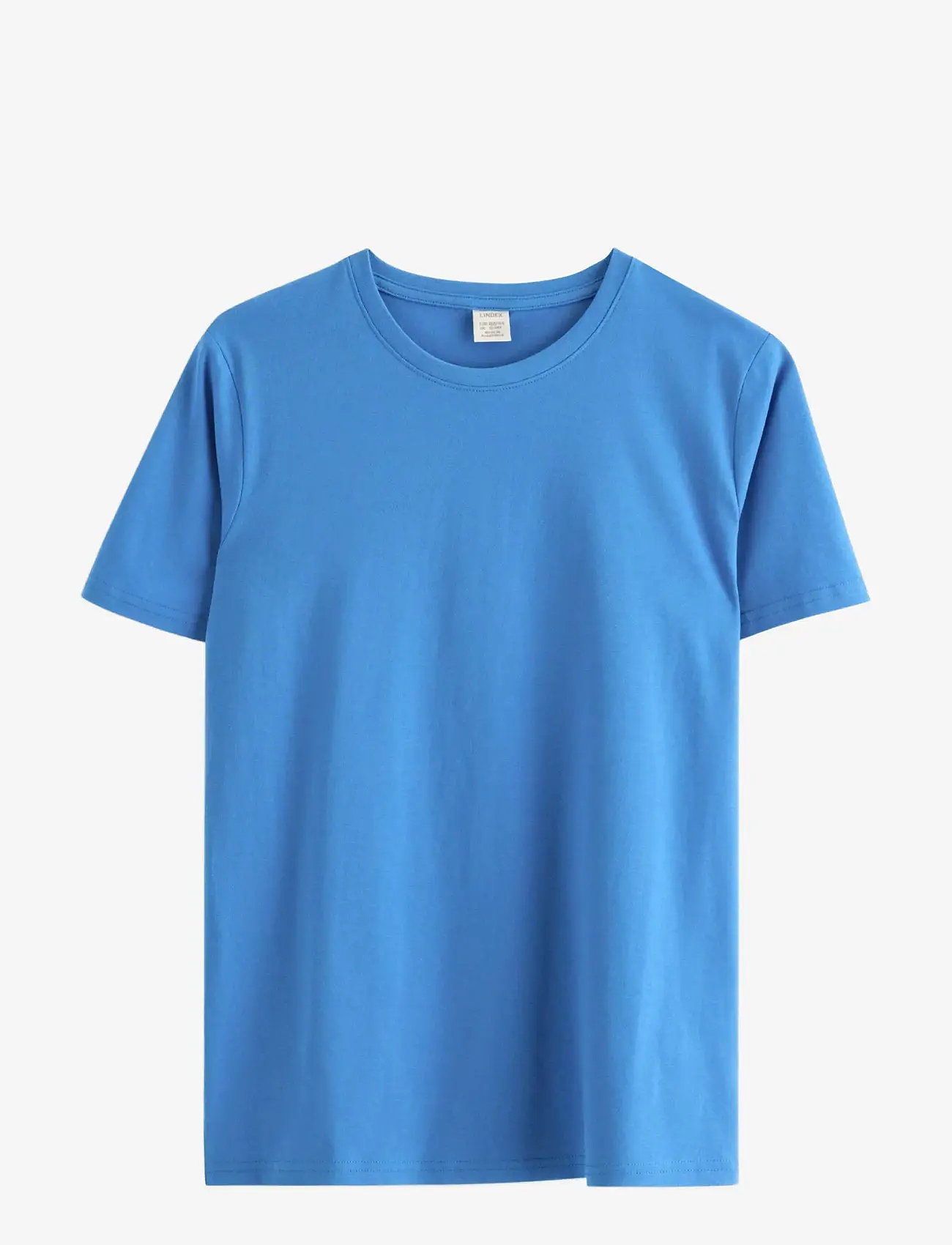 Lindex - T shirt regular solid - sügisesed riided - blue - 0