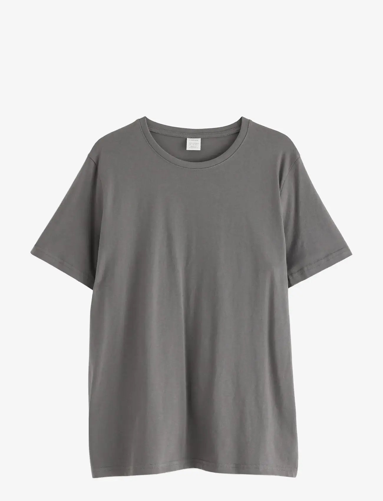 Lindex - T-shirt - lyhythihaiset t-paidat - dark dusty grey - 1