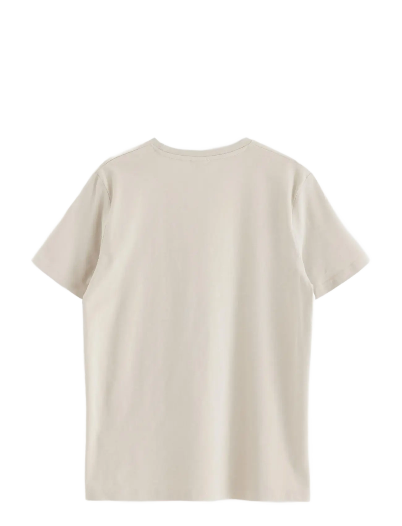 Lindex - T shirt regular solid - kurzärmelige - light beige - 2