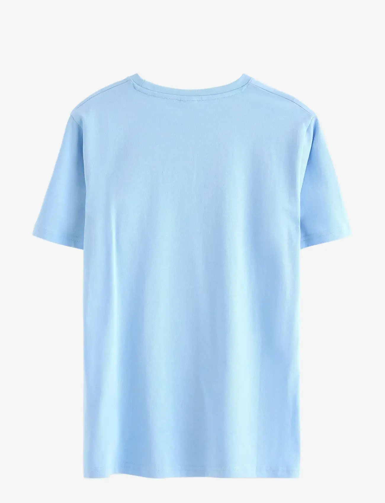 Lindex - T shirt regular solid - lühikeste varrukatega t-särgid - light blue - 2