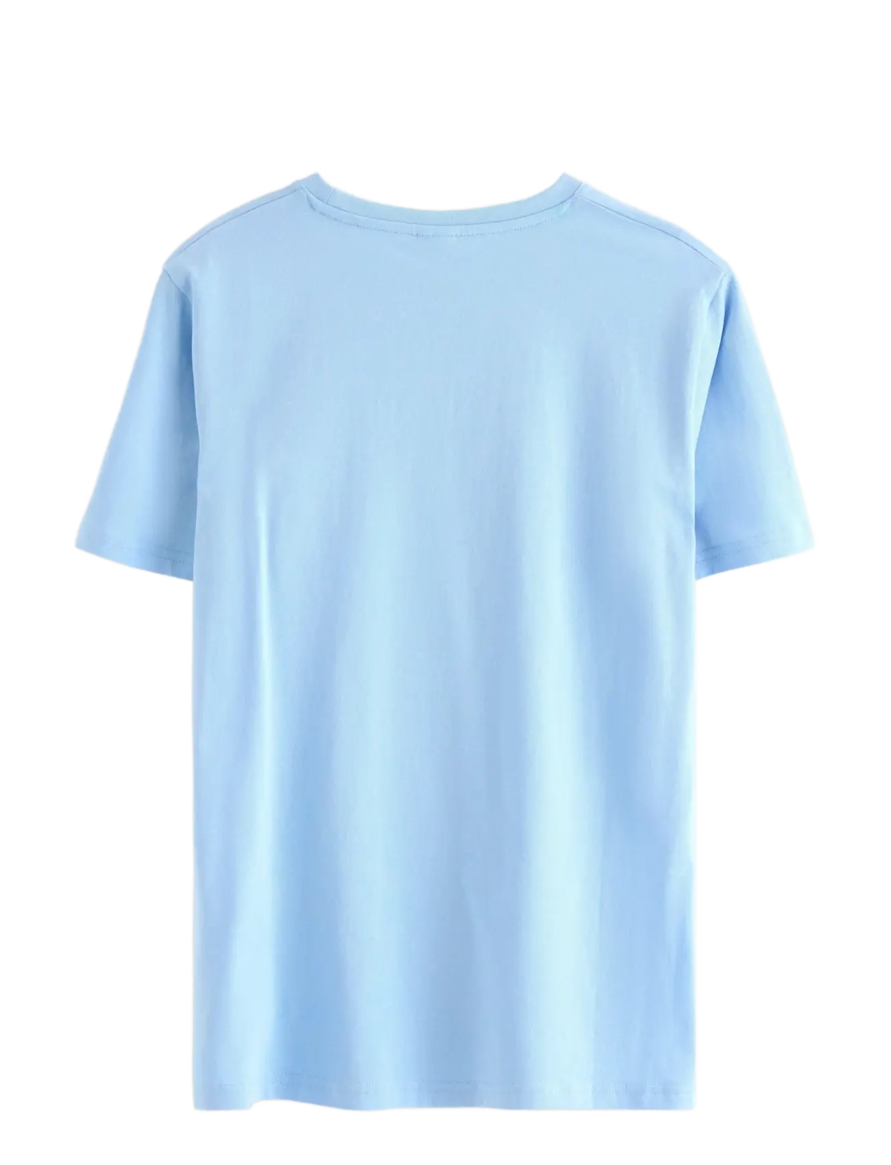 Lindex - T shirt regular solid - short-sleeved t-shirts - light blue - 2