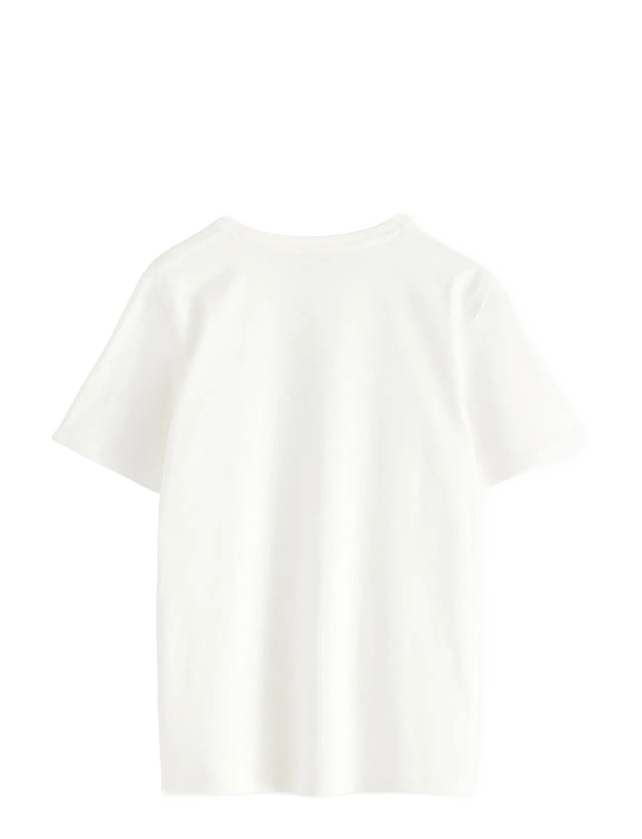 Lindex - T shirt regular solid - kortærmede t-shirts - off white - 2