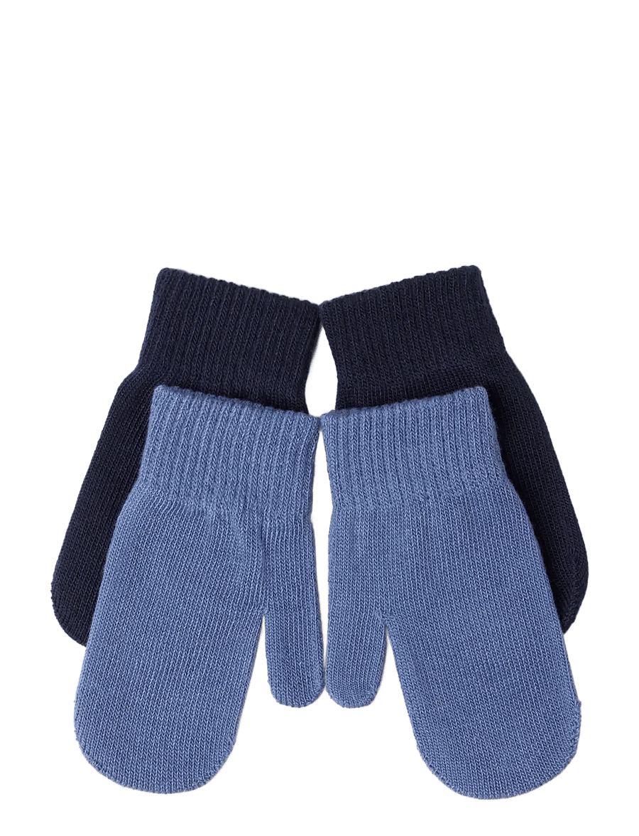 Lindex - 2-pack magic mittens - handschuhe - dark navy - 1
