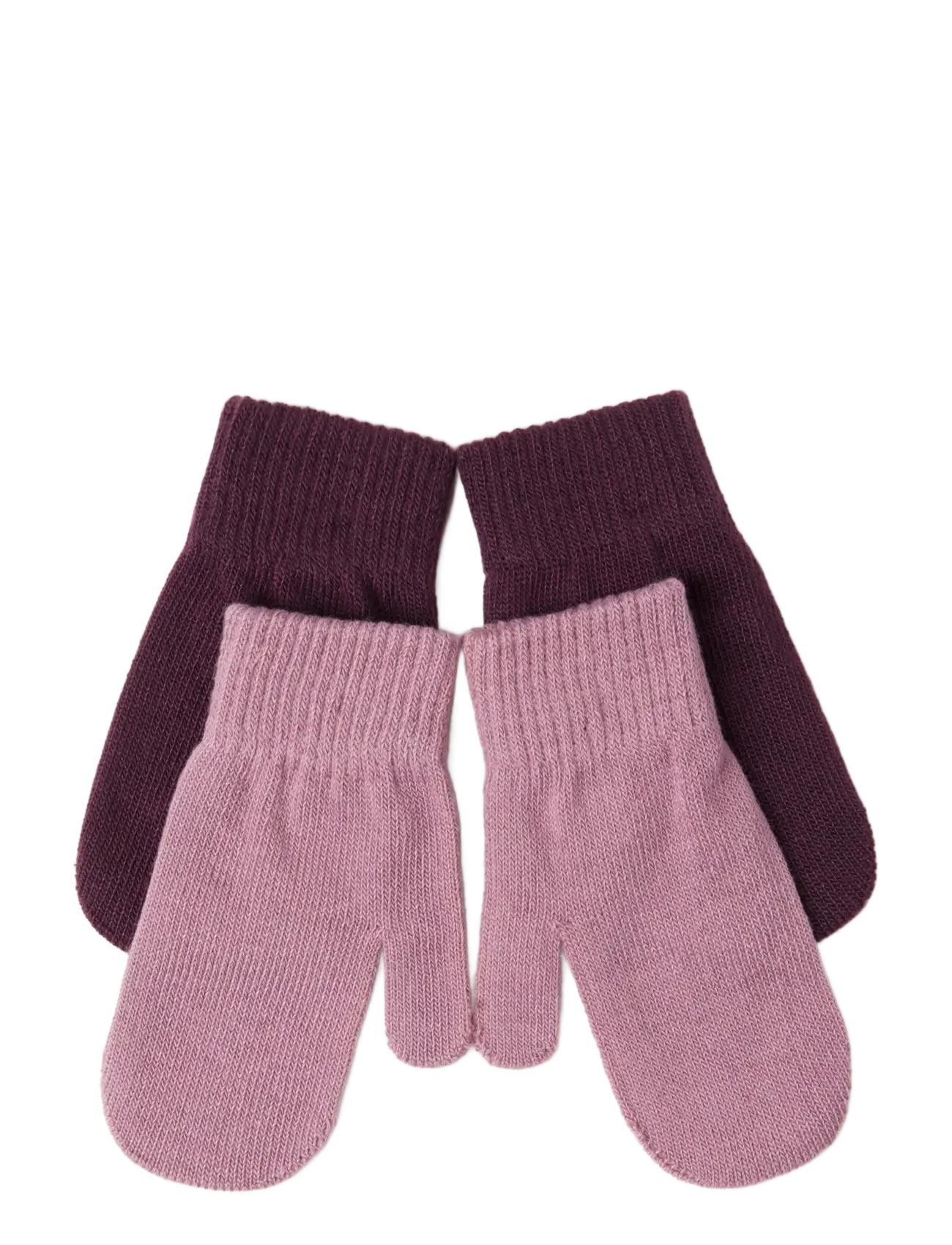 Lindex - 2-pack magic mittens - handschuhe - dusty pink - 1