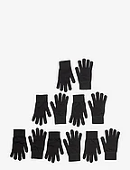 Gloves magic color 6 p - BLACK