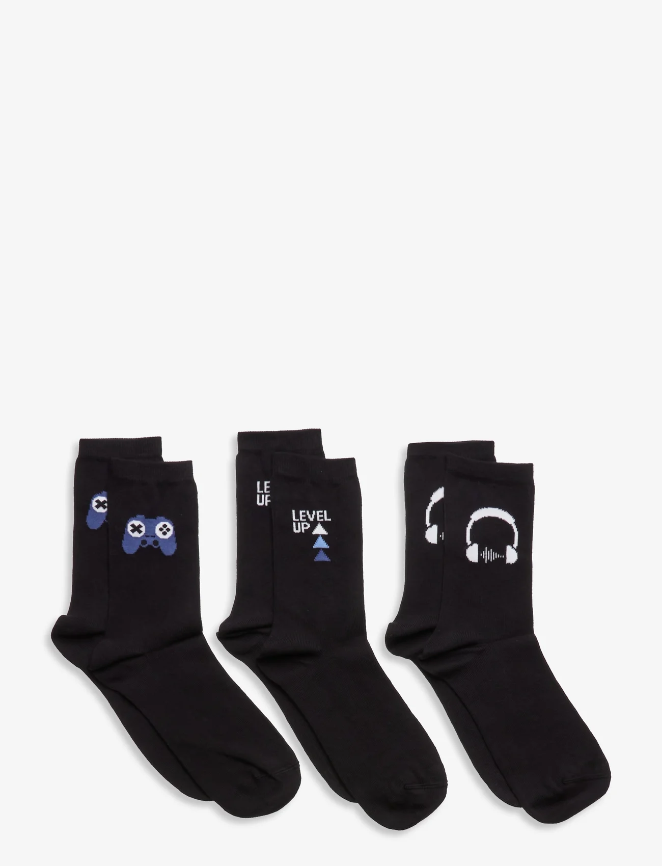 Lindex - Sock BB gaming level up - sokken - black - 0