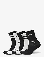 Socks 5p BB stripe and gaming - BLACK