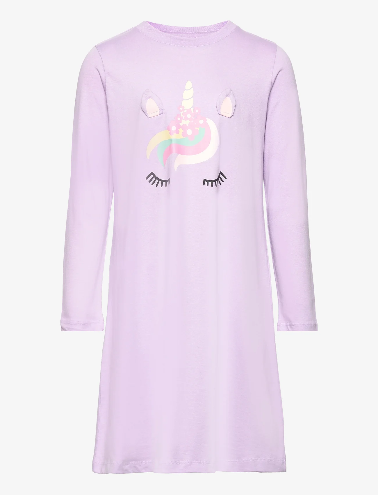 Lindex - Nightgown unicorn and aop - de laveste prisene - light lilac - 0