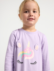 Lindex - Nightgown unicorn and aop - laveste priser - light lilac - 3