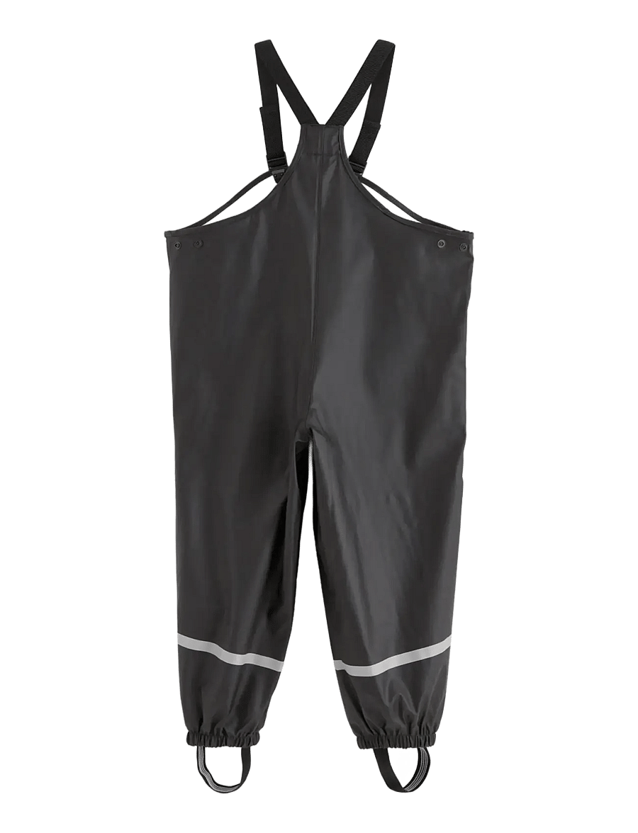 Lindex - Raintrousers uni 80 128 - regenhose - black - 2