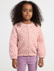 Lindex - Jacket quilted tricot AOP - laagste prijzen - dusty pink - 3