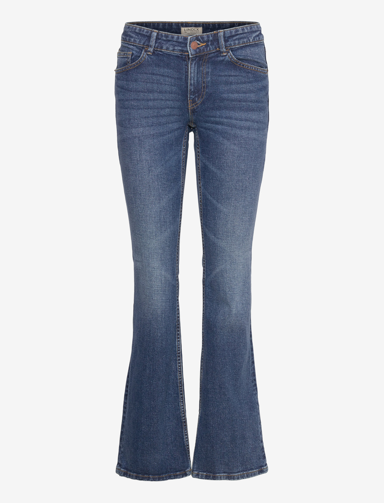 Lindex - Trousers denim Fay dark blue - denim blue - 1
