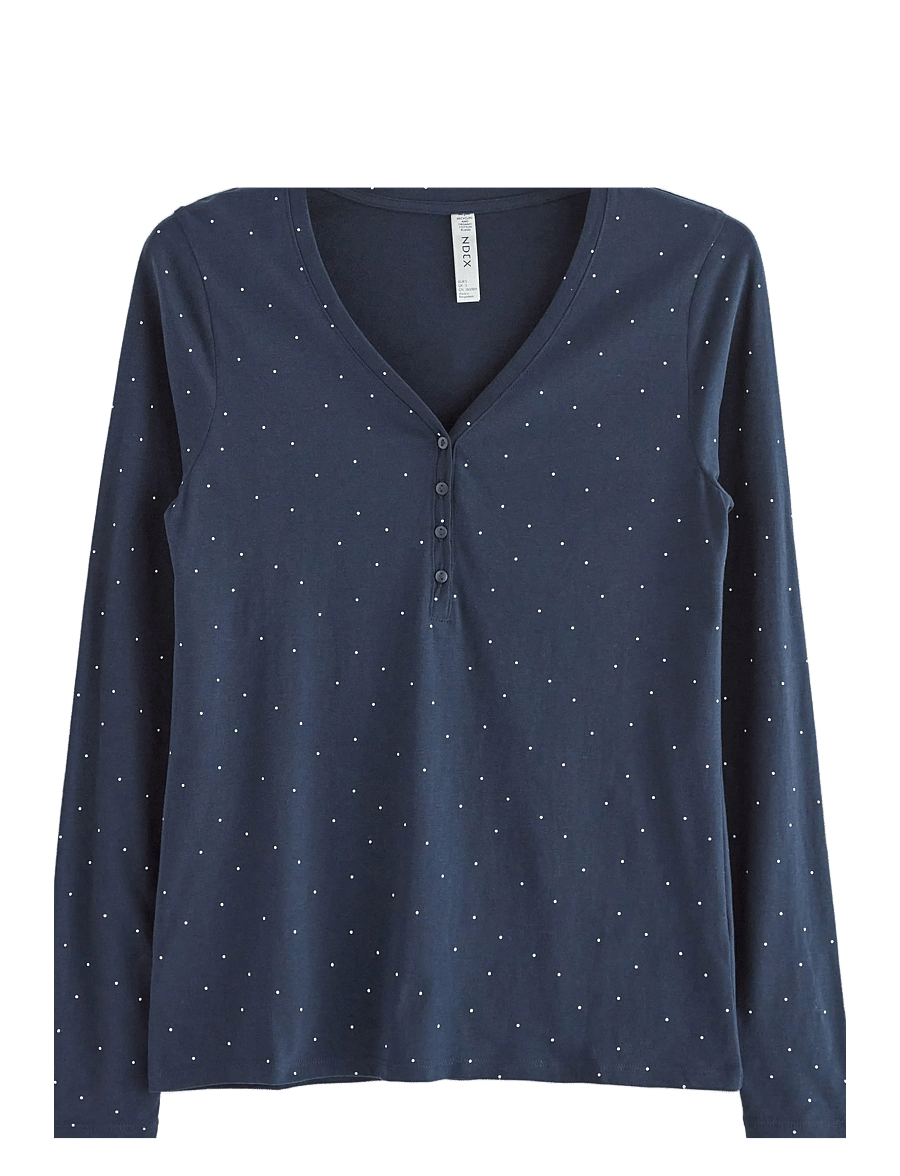 Lindex - Pyjama top - hauts - navy - 1