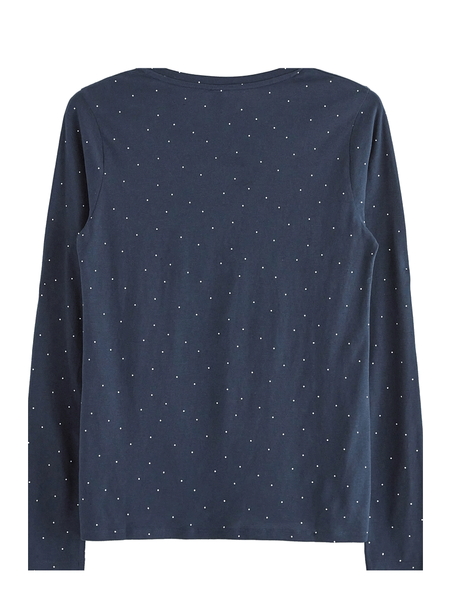 Lindex - Pyjama top - hauts - navy - 2