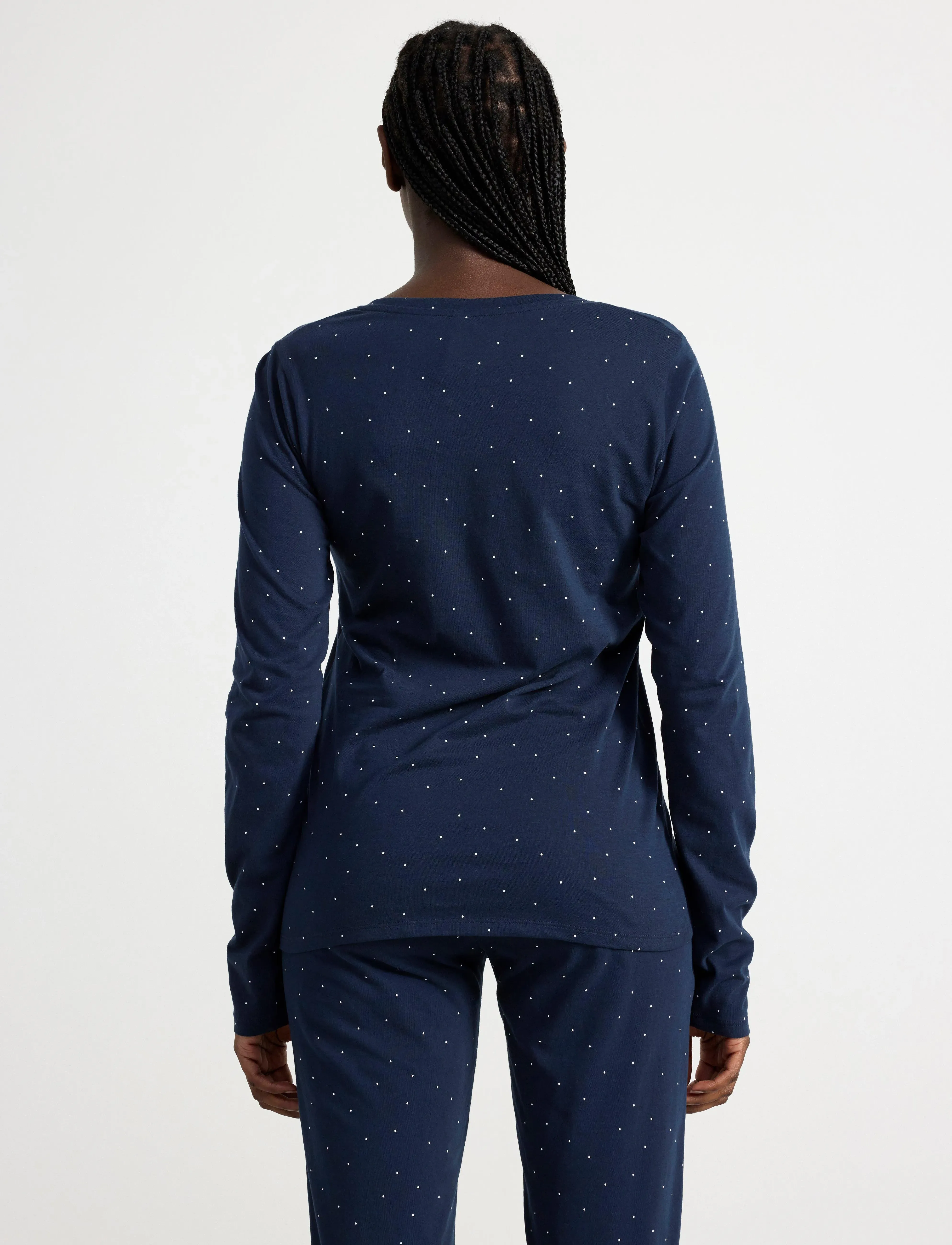 Lindex - Pyjama top - oberteile - navy - 3