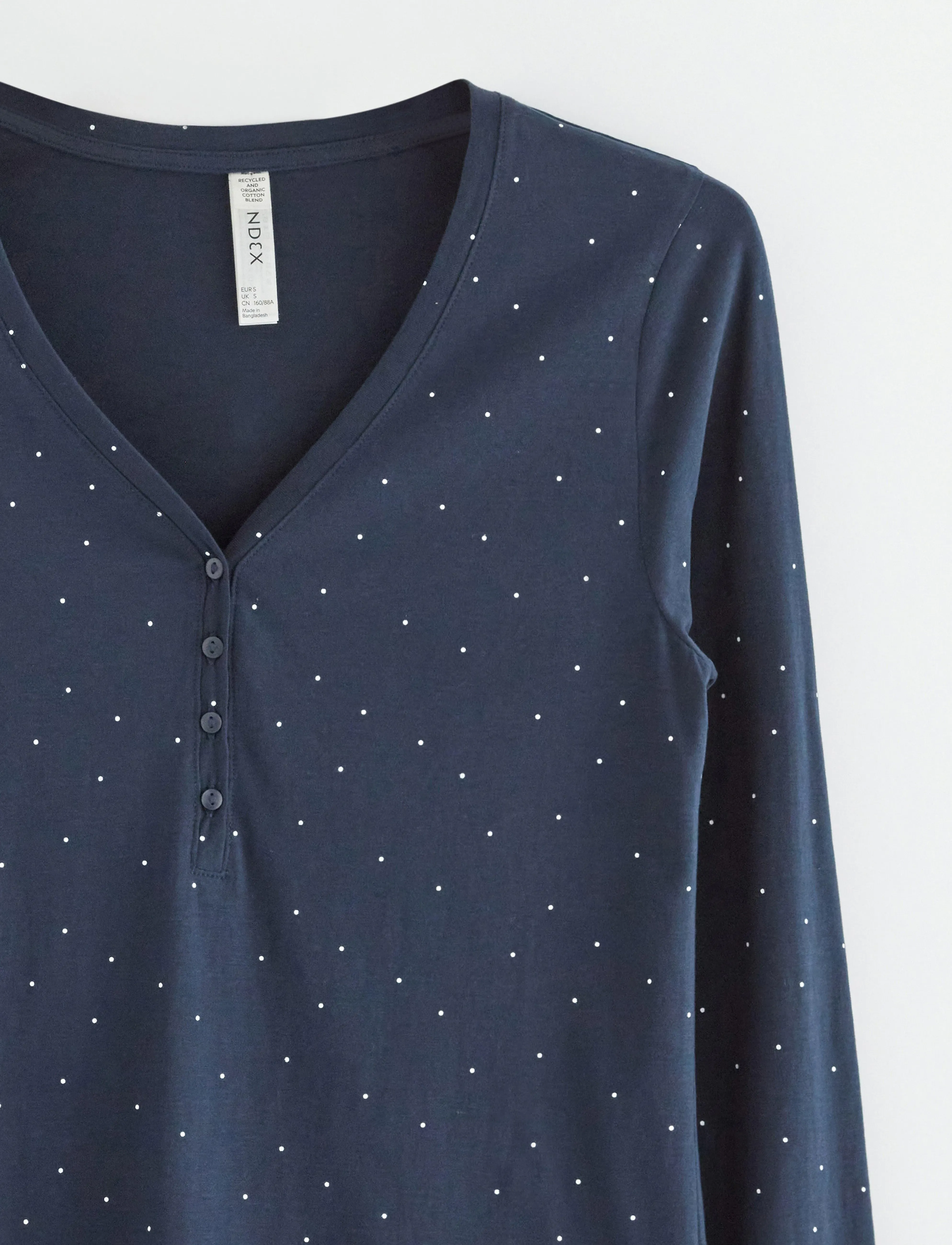 Lindex - Pyjama top - oberteile - navy - 5