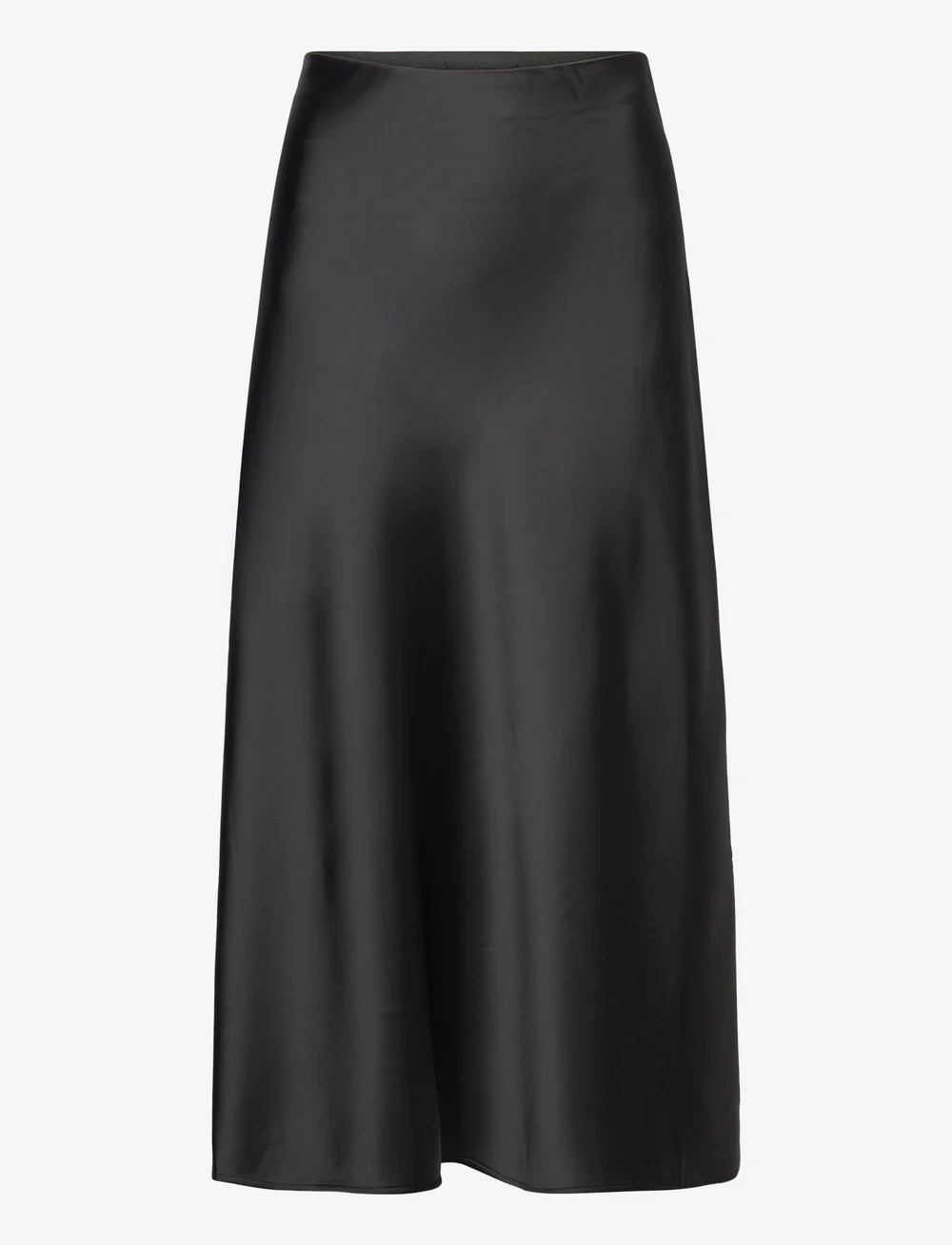 Lindex - Skirt Maria - satinnederdele - black - 1