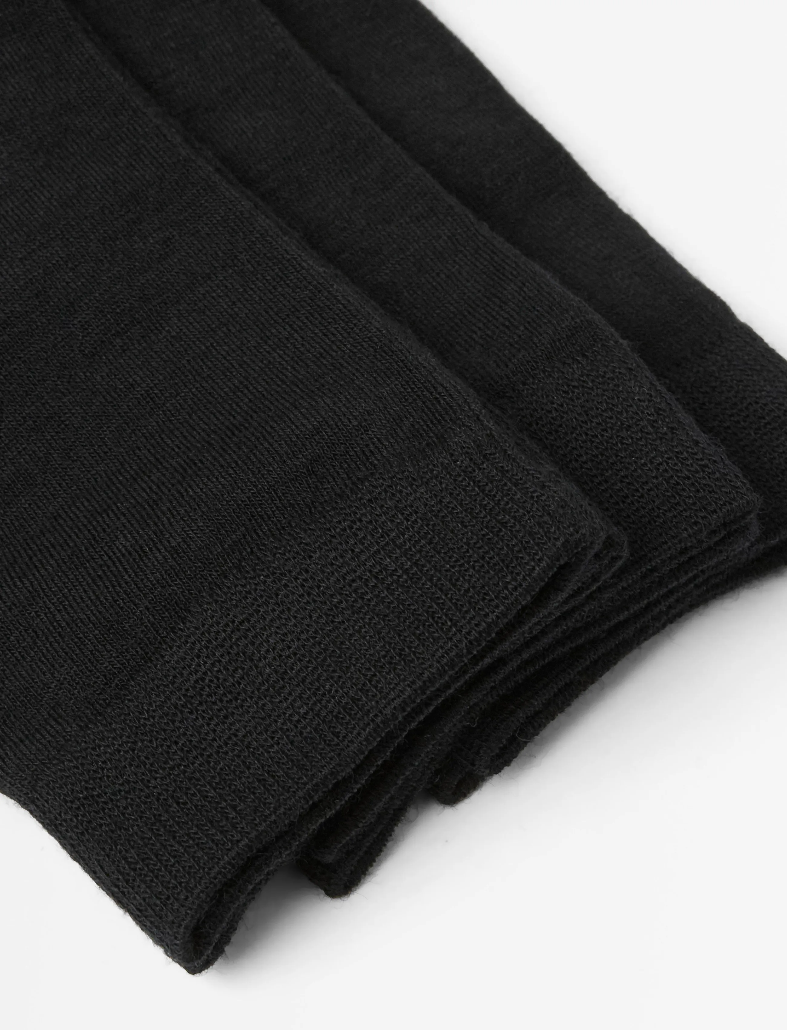 Lindex - 3-pack socks in merino wool blend - regular socks - black - 2