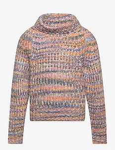 Sweater heavyknit polo spacedy, Lindex