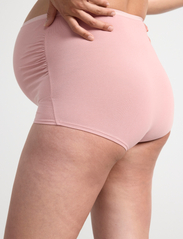 Lindex - Maternity briefs 2 p cotton - majtki - dusty pink - 2