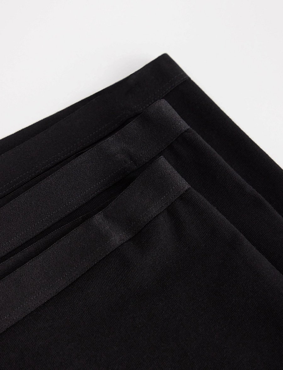 Lindex - 3-pack briefs - trosor - black - 1