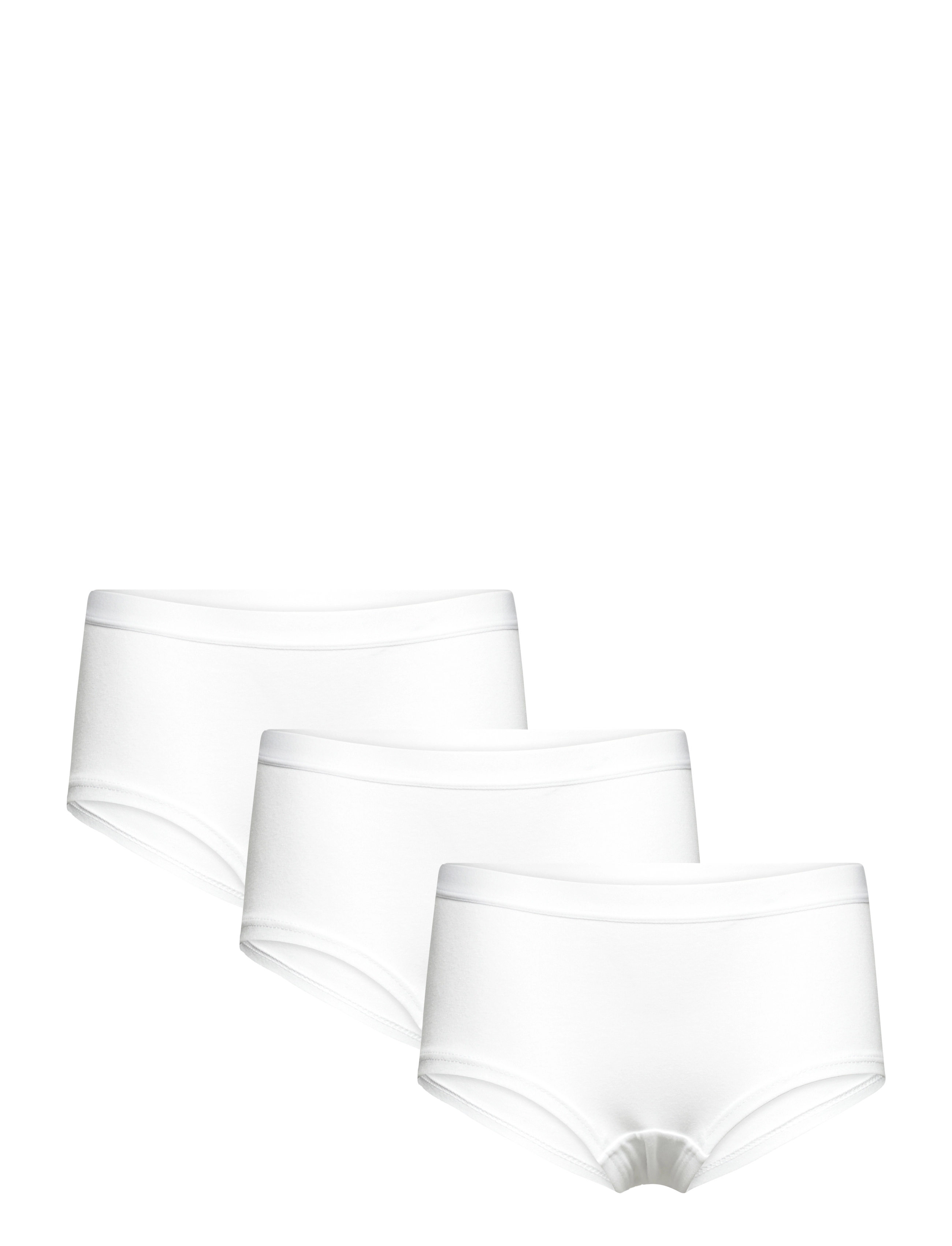 Lindex 3-Pack Briefs, 170, White, Undertøj > Trusser, Børn