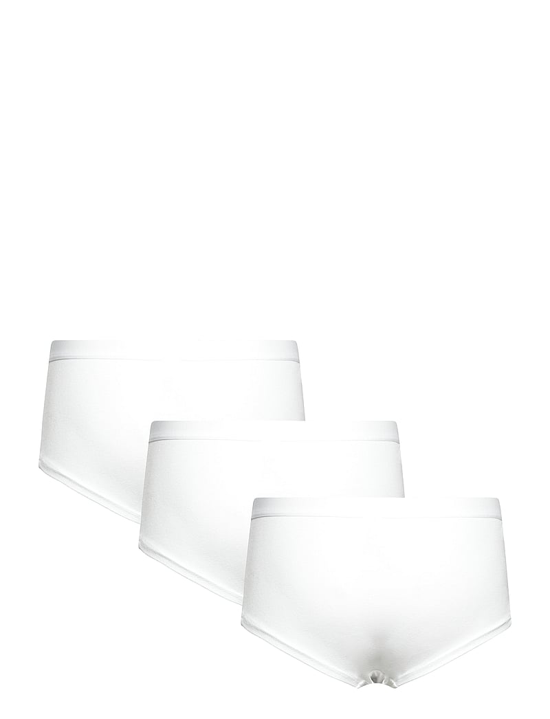 Lindex - Brief Hipster 3 pack solid - slips - white - 2