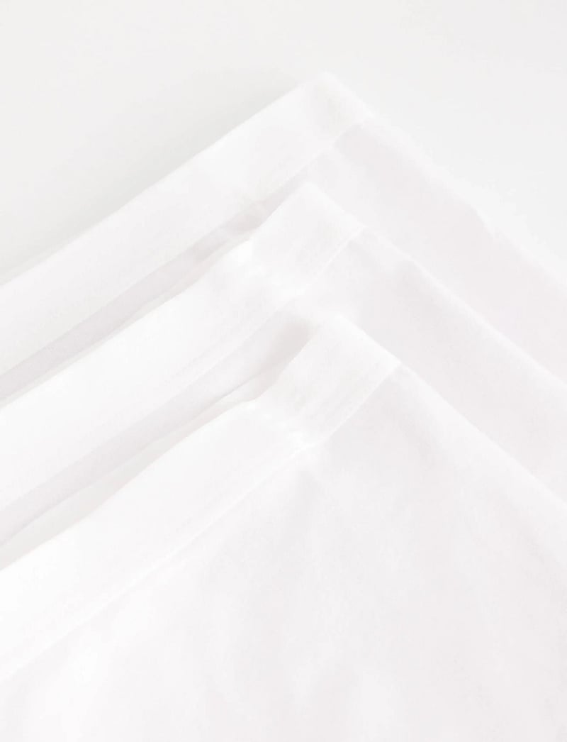 Lindex - Brief Hipster 3 pack solid - slips - white - 1