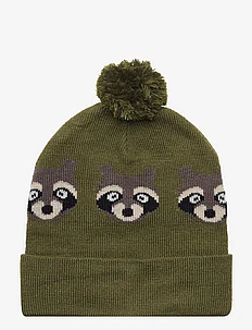 Knitted beanie jaquard animal, Lindex