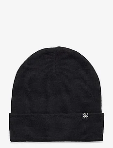 Knitted beanie fold up small k, Lindex