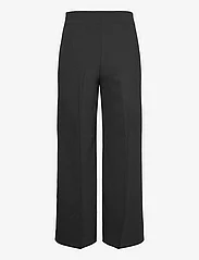 Lindex - Trousers Lykke cropped twill - wide leg trousers - black - 2