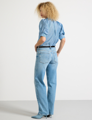 Lindex - Blouse Isabel - marškiniai trumpomis rankovėmis - light blue - 3