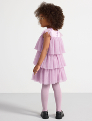 Lindex - Dress mesh flounces baby doll - festklänningar - light lilac - 3
