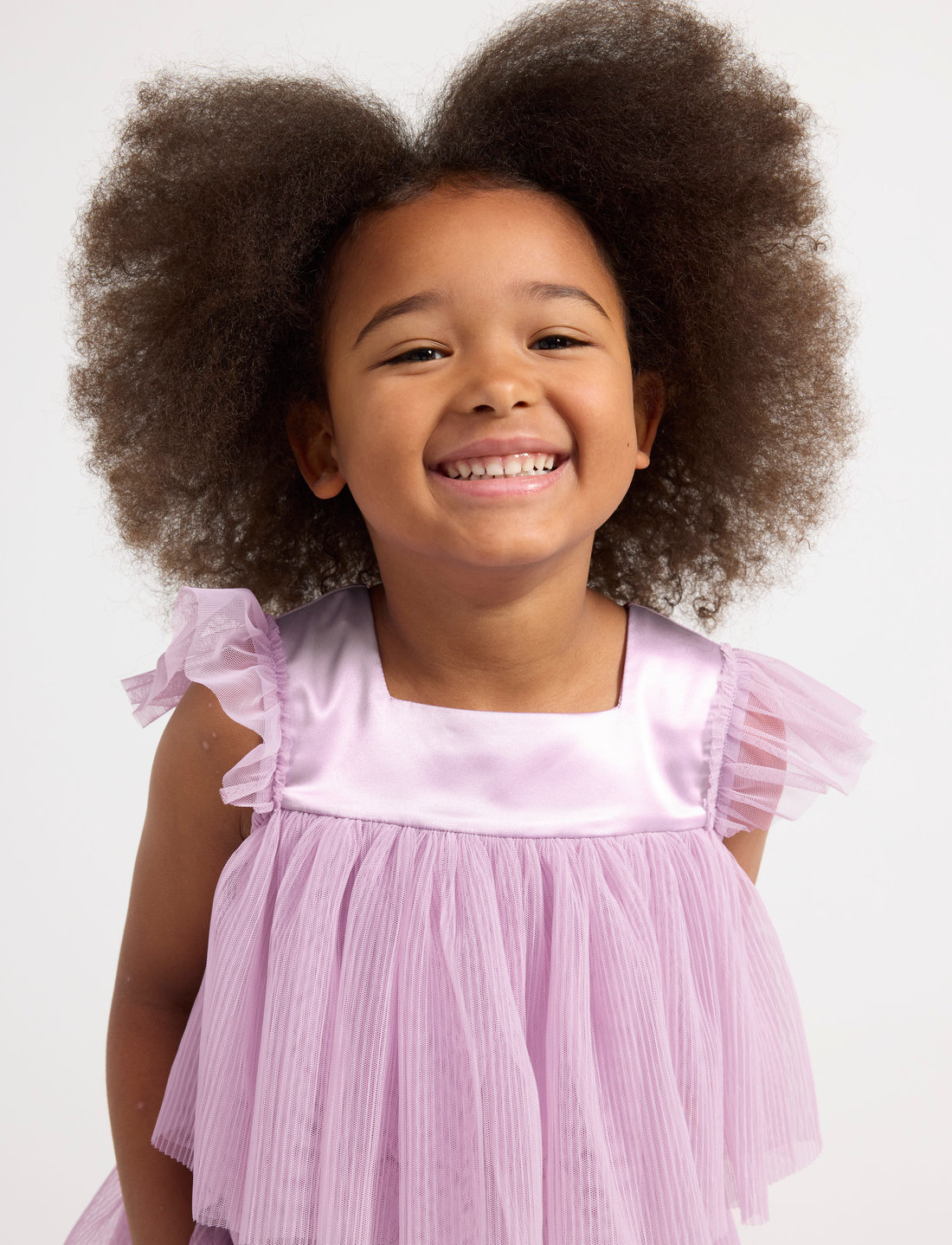 Lindex Dress Mesh Flounces Baby Doll Kleider Boozt