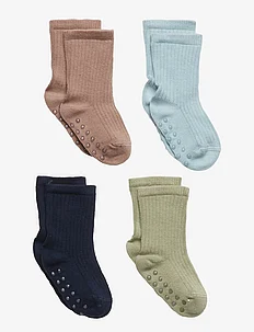 Sock 4p ribb sock fashion col, Lindex