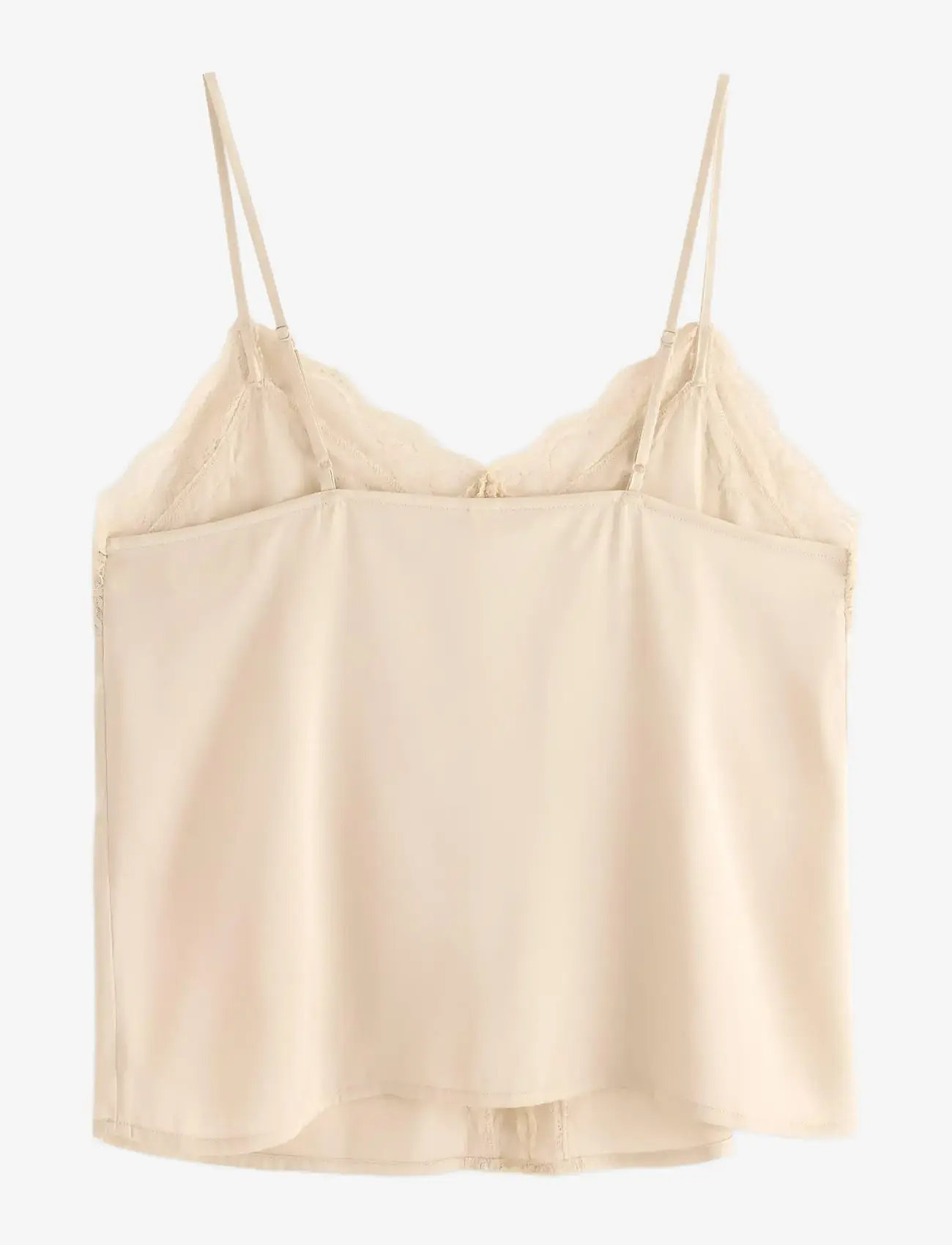 Lindex - Camisole lace satin - julepyjamas - light beige - 2