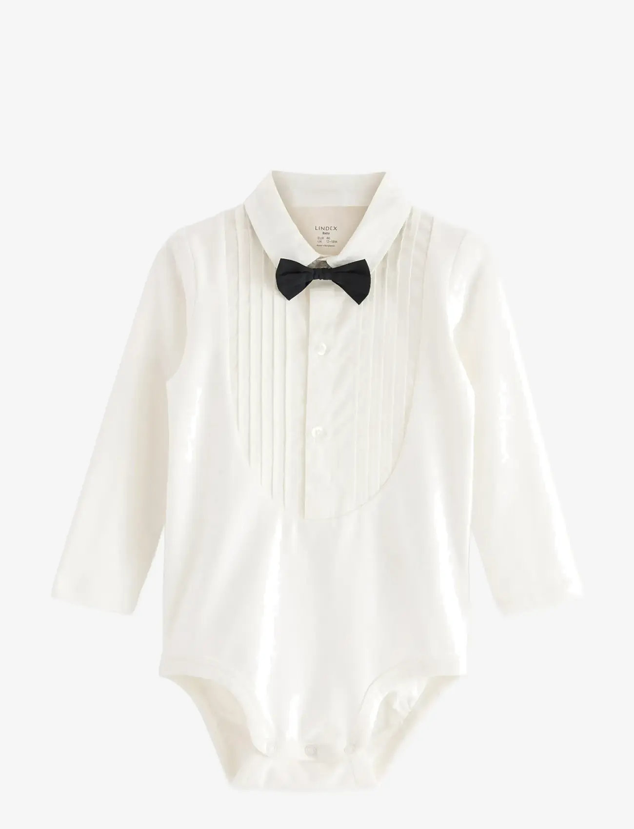 Lindex - Body tuxedo - laveste priser - light dusty white - 0