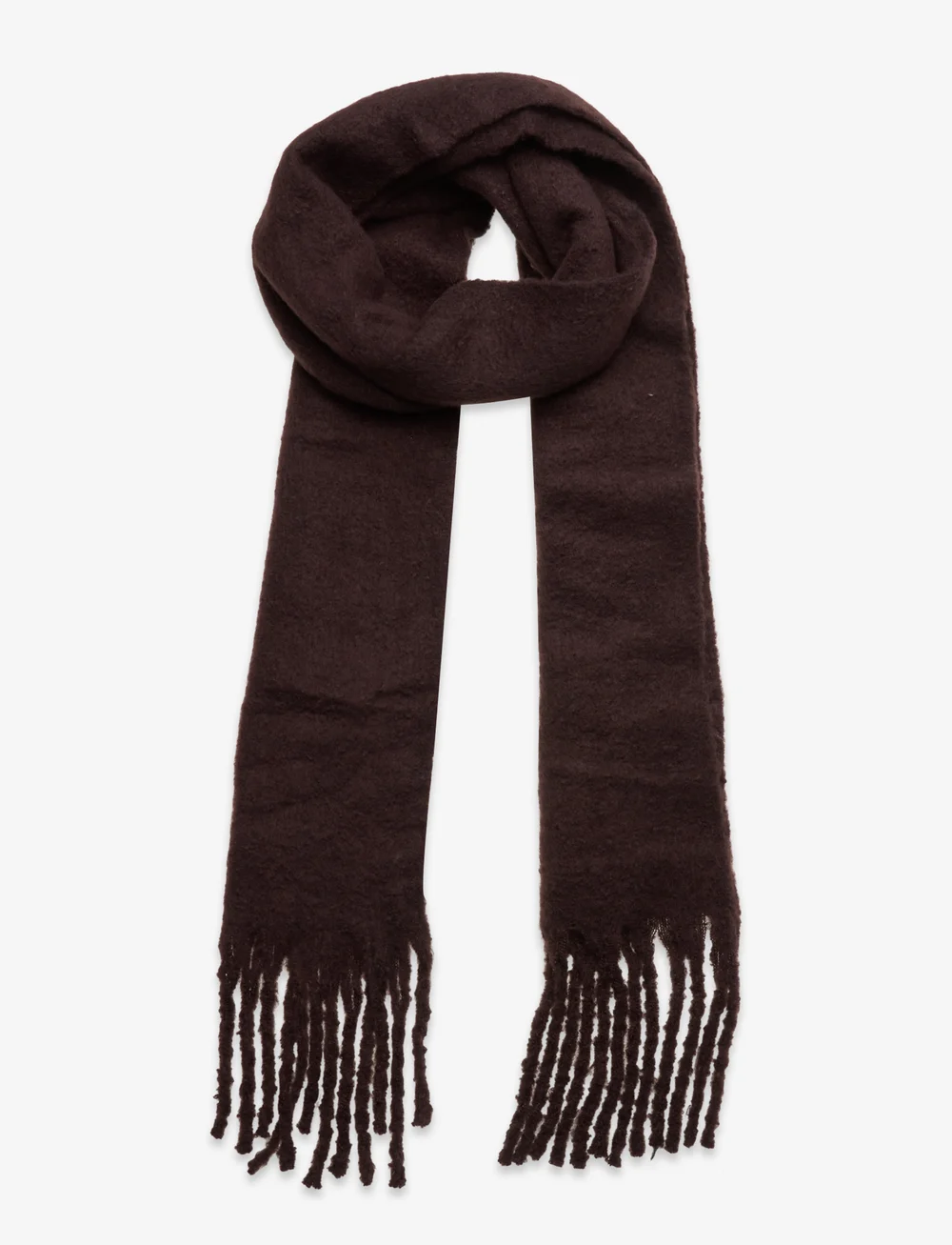 Lindex Scarf Big Fringe Solid Scarves Boozt