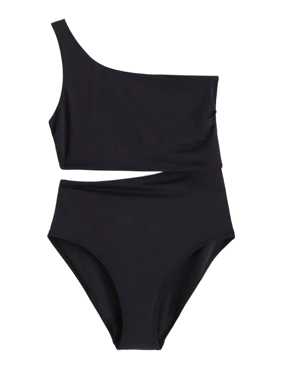 Lindex - Swimsuit Trina - baddräkter - black - 1