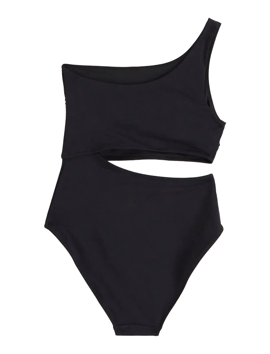 Lindex - Swimsuit Trina - baddräkter - black - 2