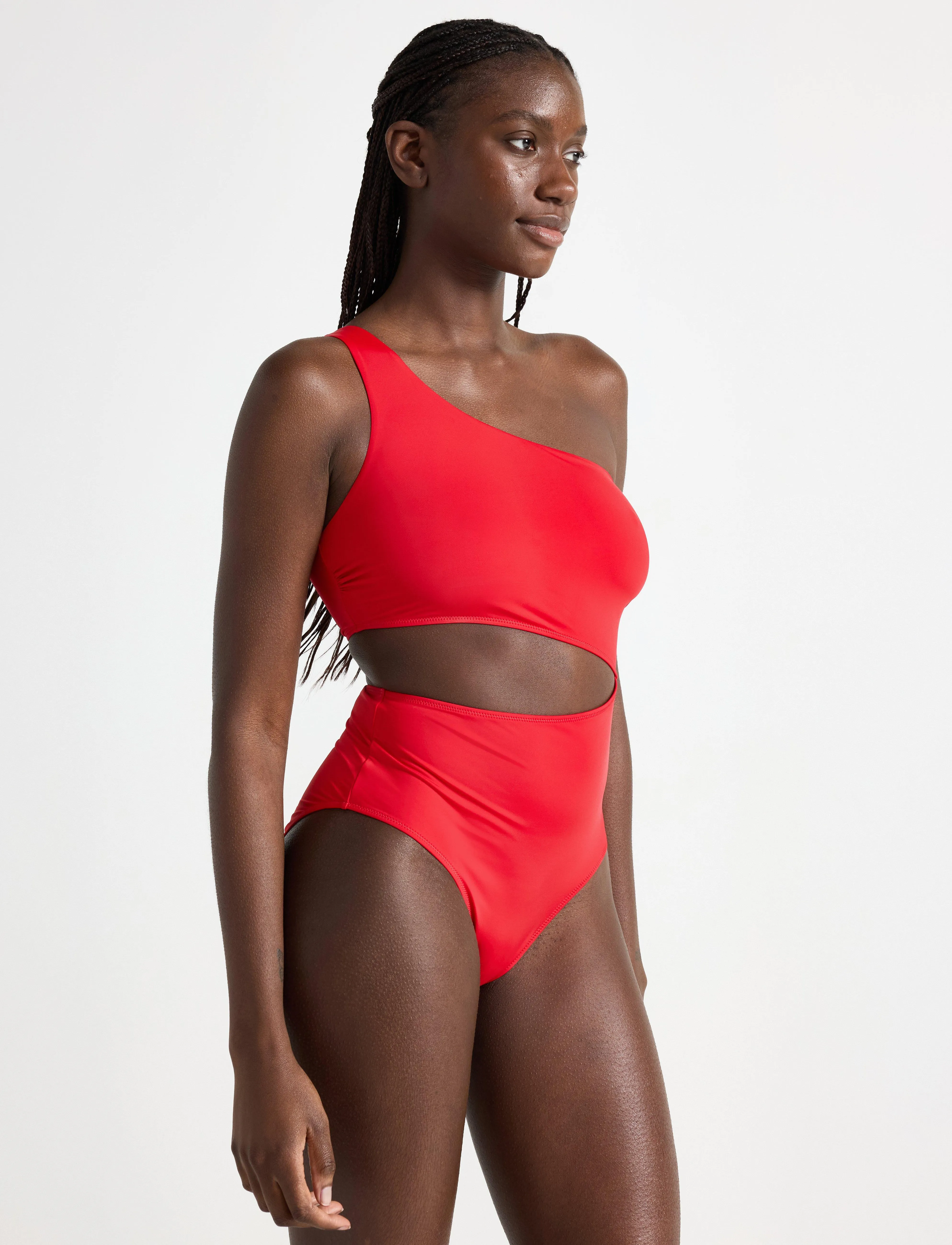 Lindex Swimsuit Trina, M, Red, Badetøj > Badedragter, Dame
