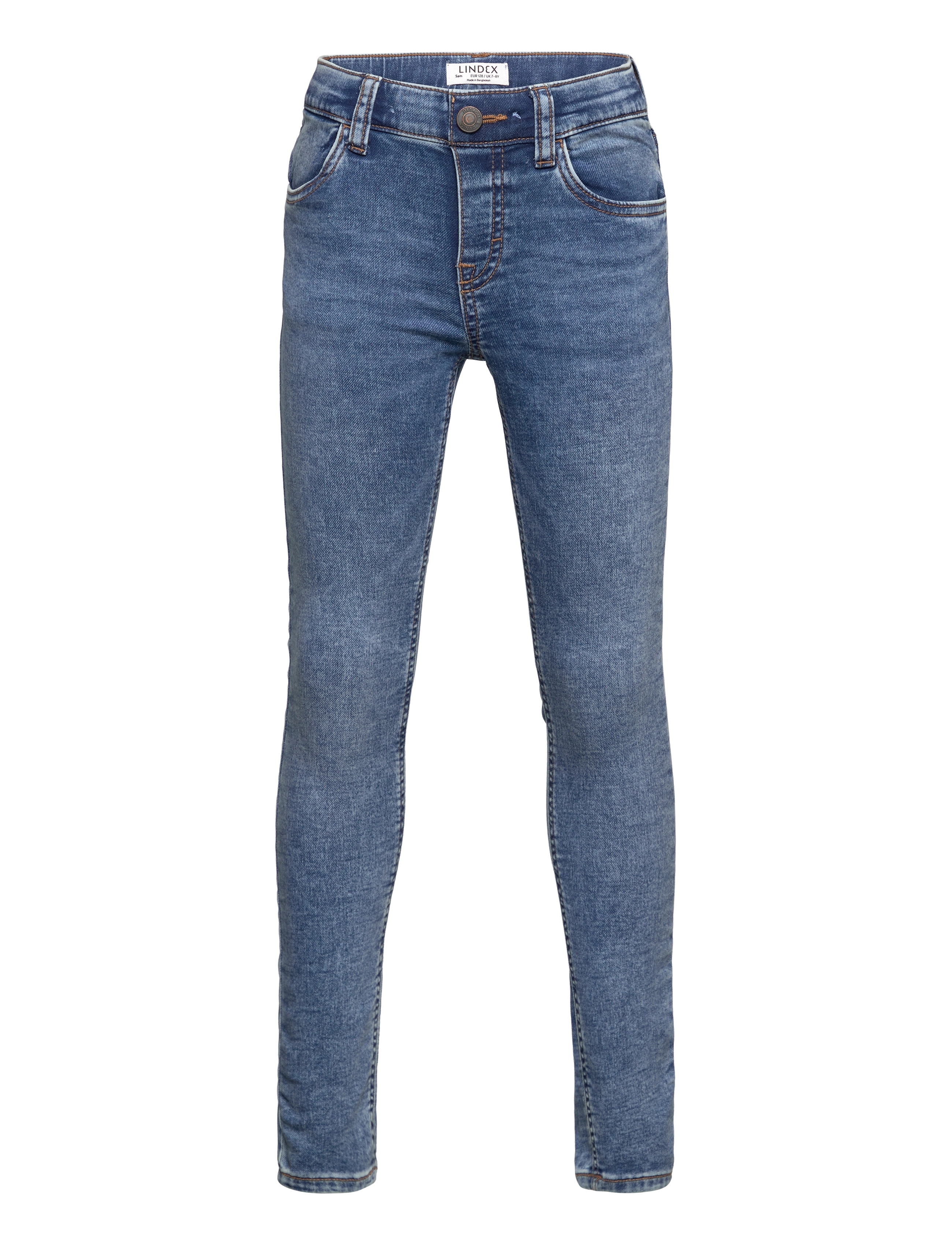 Lindex Trousers Denim Sam Slim - Jeans - DENIM / blue