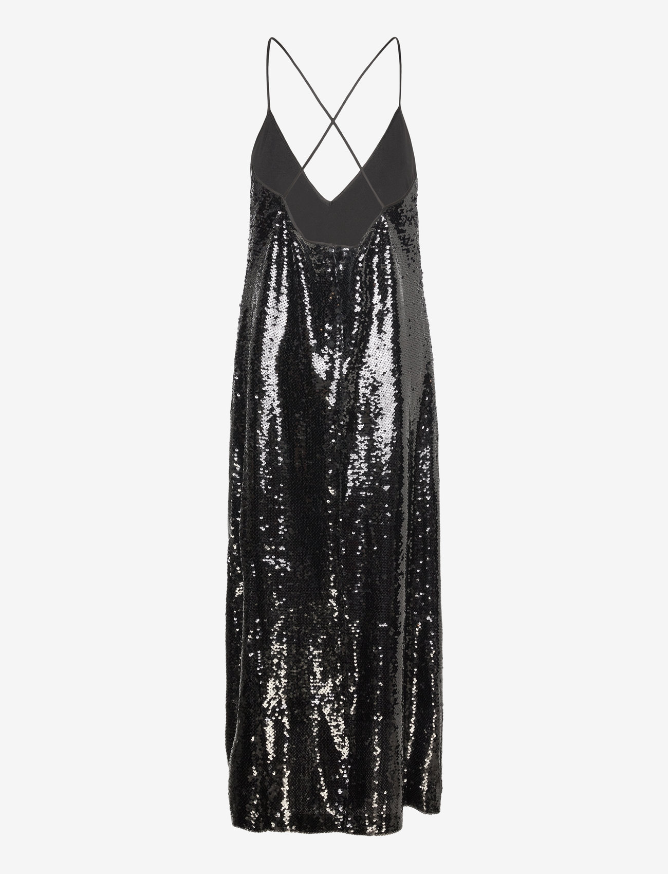 Lindex - Dress Sofi Sequin - litterkleidid - black - 1