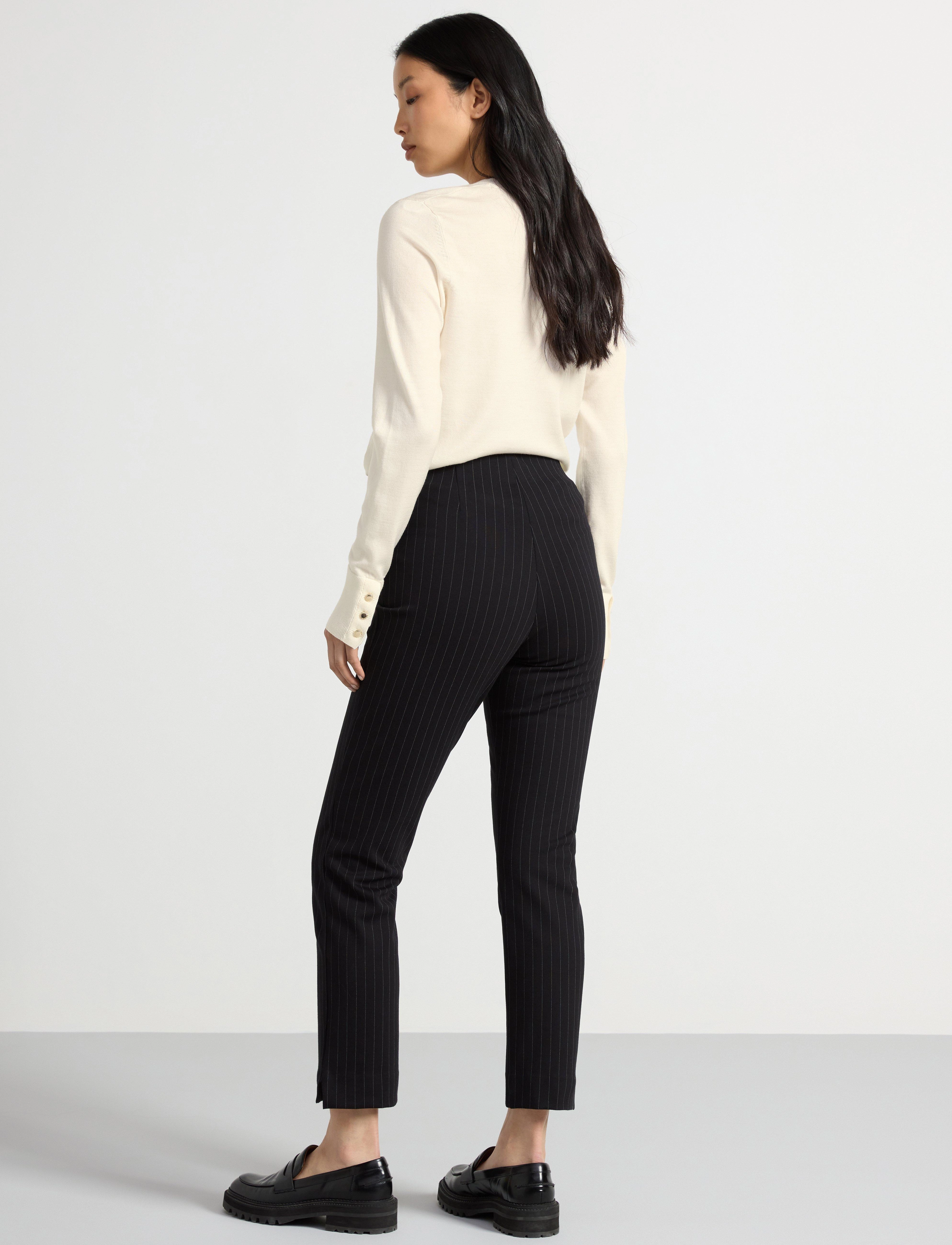 Lindex - Trousers Petra - black - 3