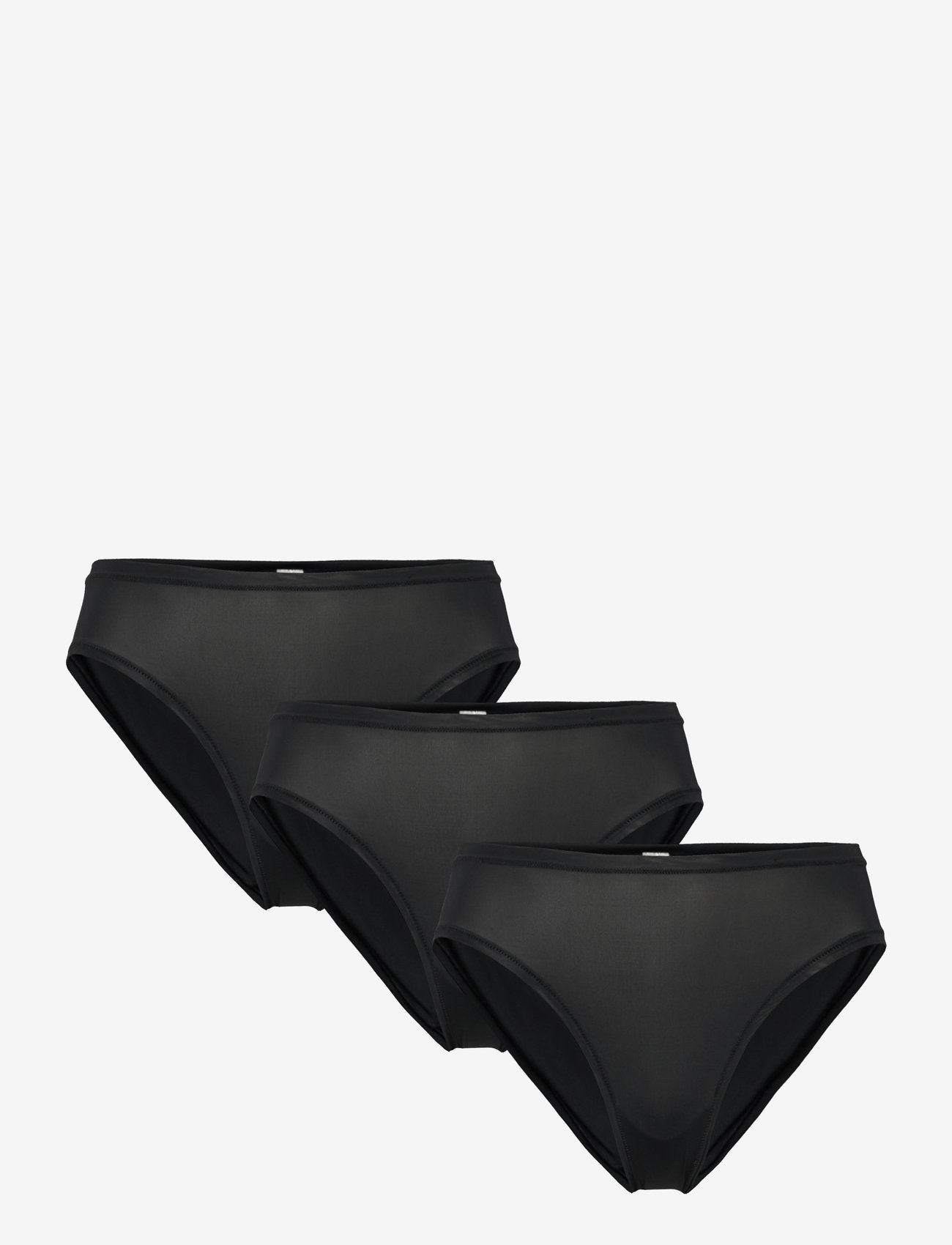 Lindex - Brief Bikini Reg Polly Micro 3 - black - 0