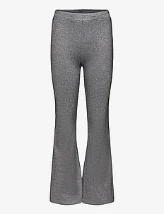 Trousers flare lurex rib, Lindex