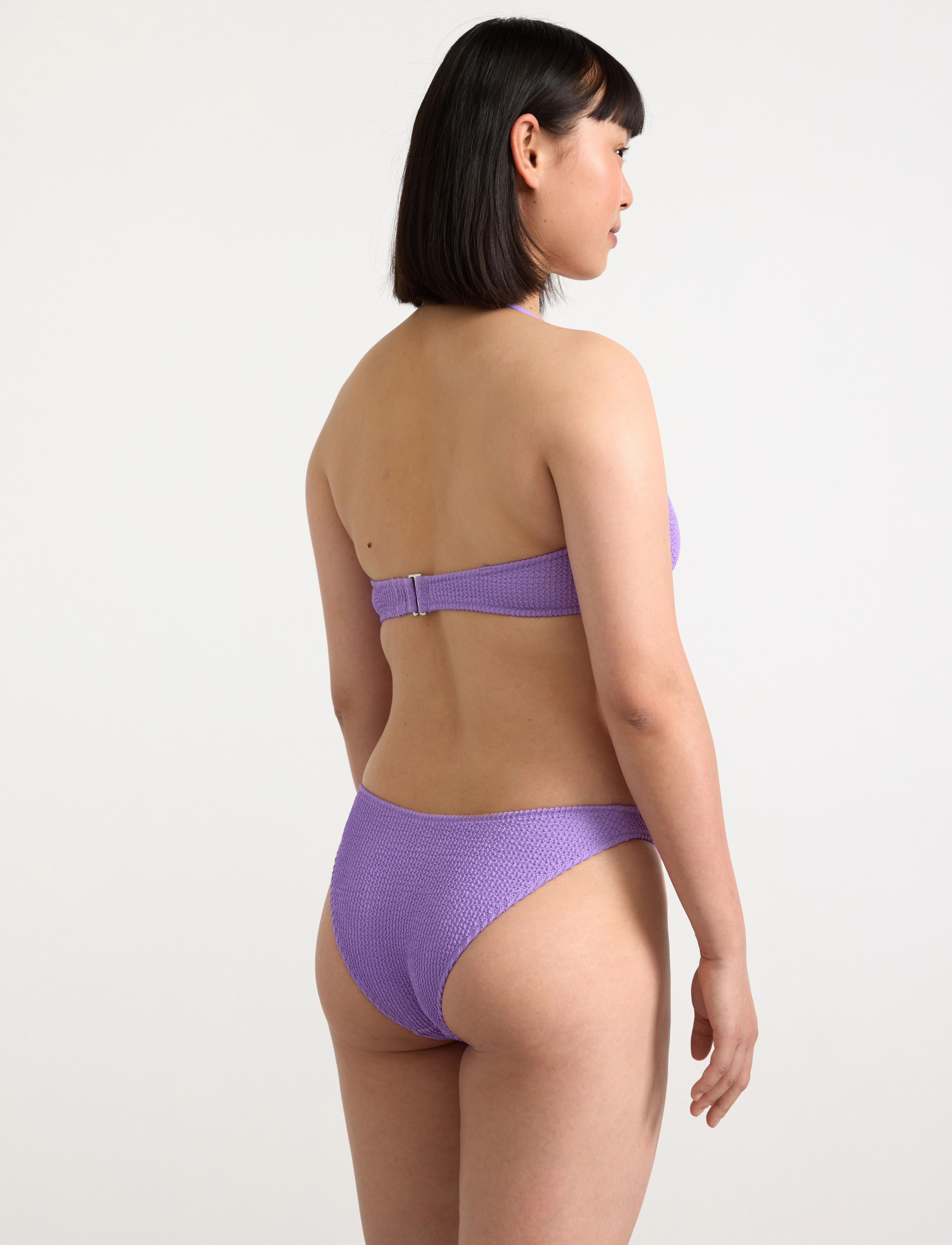 Lindex - Swim Brief Brazilian Naomi cre - bikinibriefs - lilac - 3