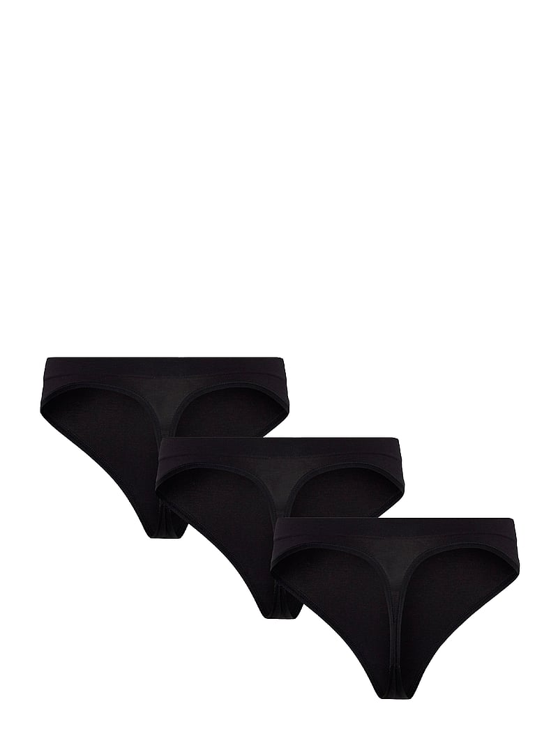 Lindex - Brief Thong reg Sally Seamles - string - black - 2